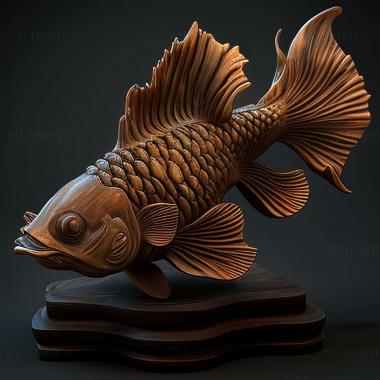 3D model Etheostoma (STL)